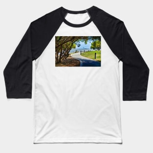 SF Landing Baseball T-Shirt